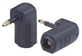 Toslink-Adapter gewinkelt