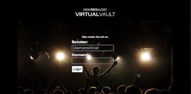 Exklusiver Service: HighResAudio bietet mit VirtualVault einen kostenlosen Streaming-Dienst für seine Kunden an