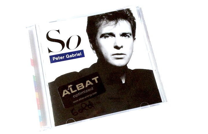 Mit Albat Technologie verdelt: Die CD "So" von Peter Gabriel gewinnt eindeutig – und die Anlage noch mehr