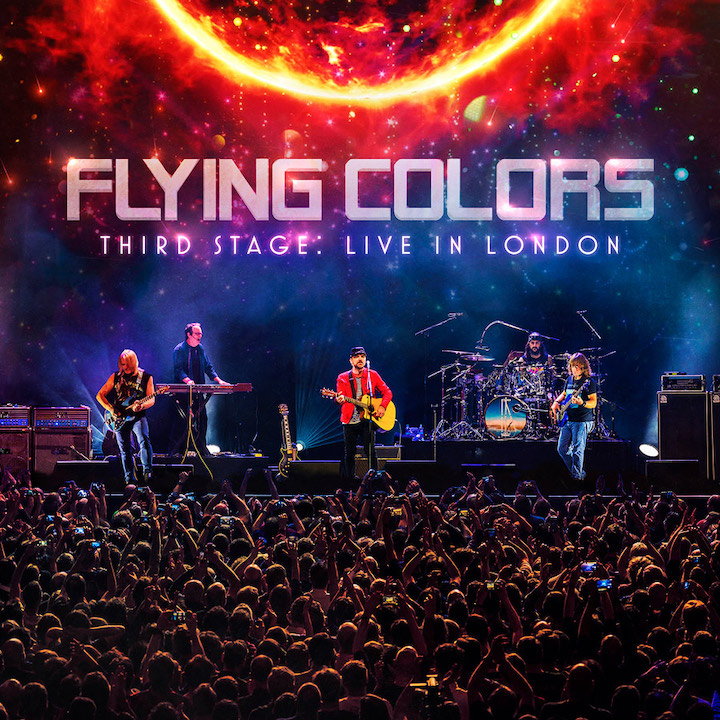 Third Stage: Live in London heißt der Konzertmitschnitt, den die Flying Colors jetzt in verschiedenen Varianten auf den Markt bringen