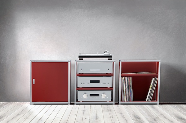 Rack, Regal, Schränkchen – auch Lautsprecher-Ständer hat ASN im Portfolio des La_Terrazza Systems